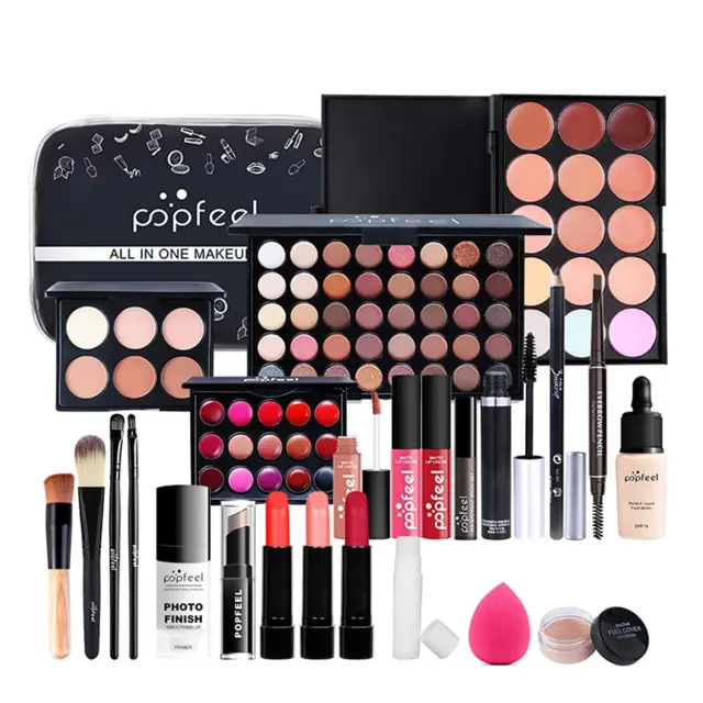 All-in-one Holiday Makeup Gift Set | Makeup Kit for Women Full Kit Multipurpose