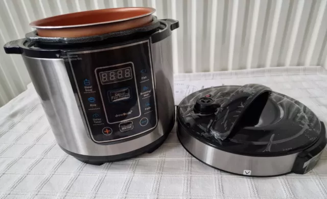 DREW COLE Pressure King Pro Electric Pressure Cooker 3L 30.00