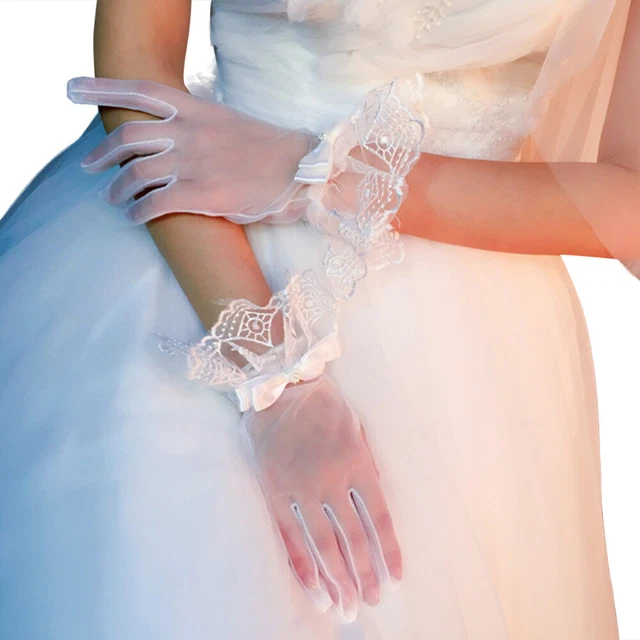 Femmes Gants Gants De Fête Femme Gants De Mariée Robe De Mariée
