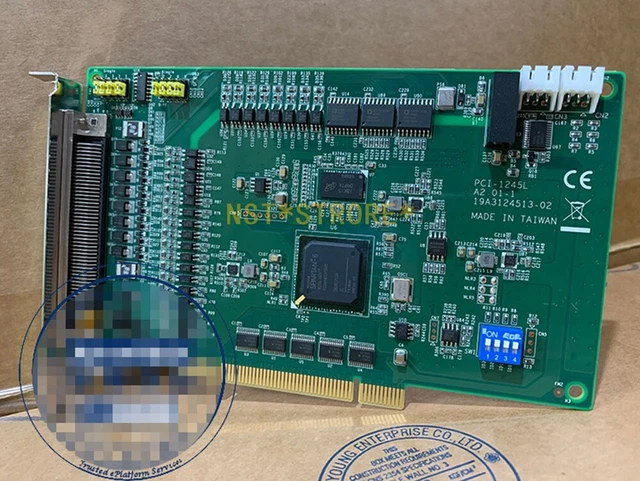 PCI-1245L FOUR-AXIS PCI interface FPGA pulse motion control card £497. ...