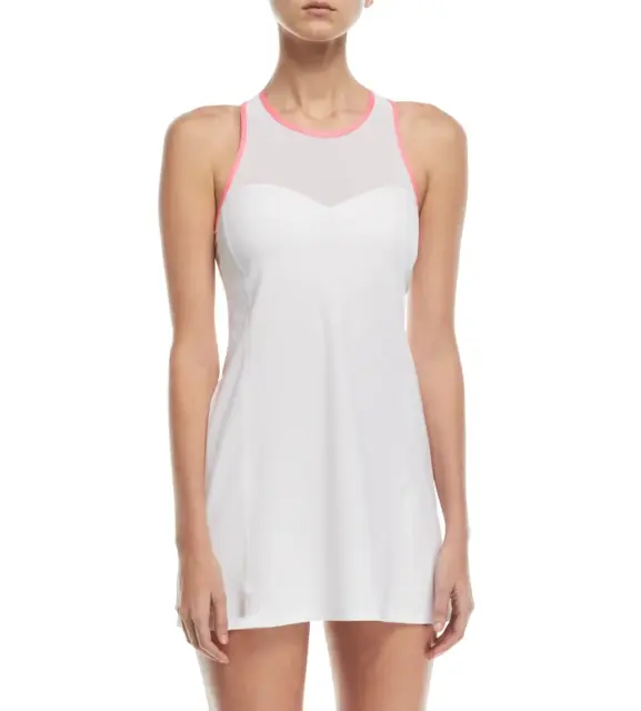 Monreal London L15034 Women's White Champion Slim-Fit Athletic Dress Size Medium