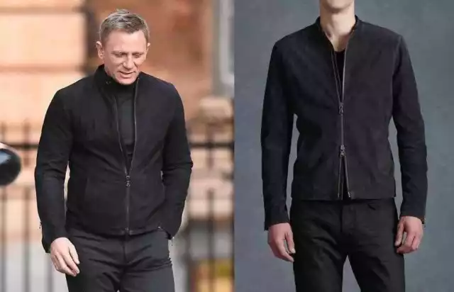 Spectre James Bond Morocco Matchless Black Suede Leather Jacket