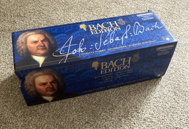 BACH THE COMPLETE Bach Edition 153 CD Box Set Classical Music