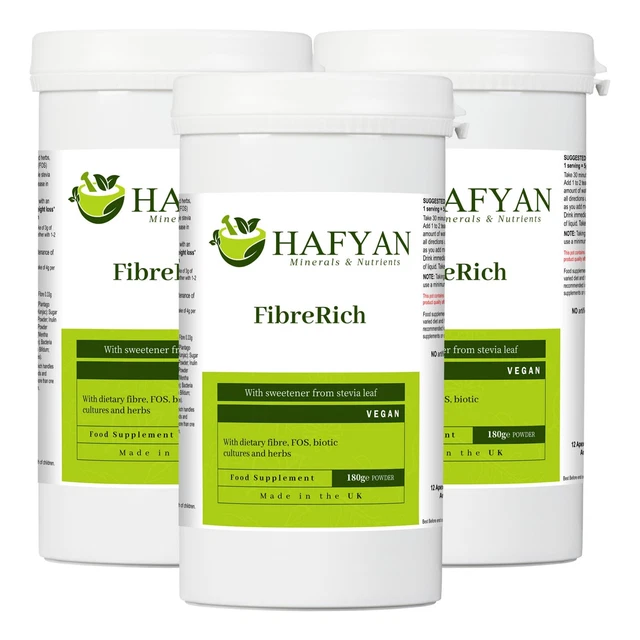 DIETARY FIBRE DIGESTION weight loss management vegan powder supplement