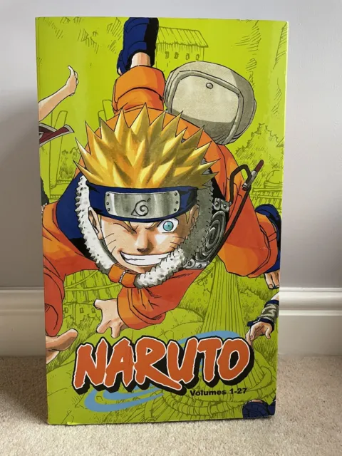 Naruto Manga Box Set 1 Volumes 1-27 English Version