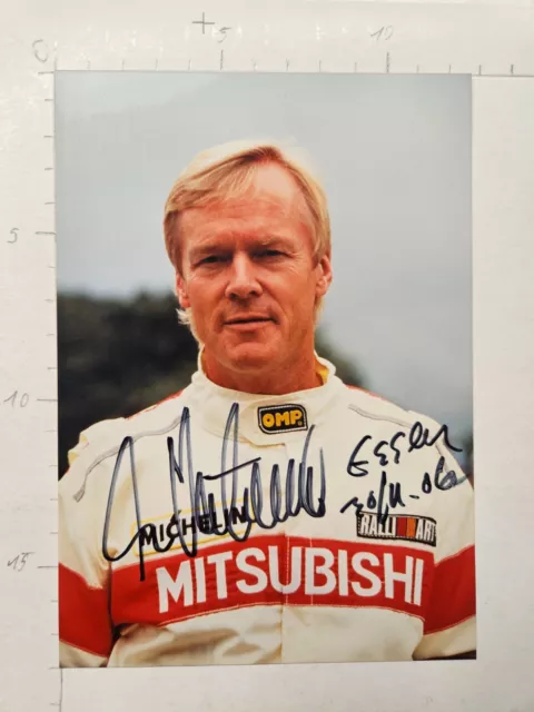 Ari Vatanen Mitsubishi Ralliart Bejing Rallye  Autogrammkarte orgin sign!!