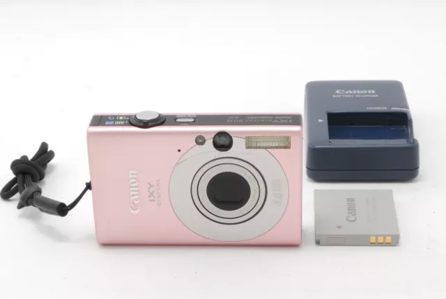 [ MINT ] Canon IXY Digital 20 IS PowerShot SD1100 IS ELPH Pink From JAPAN