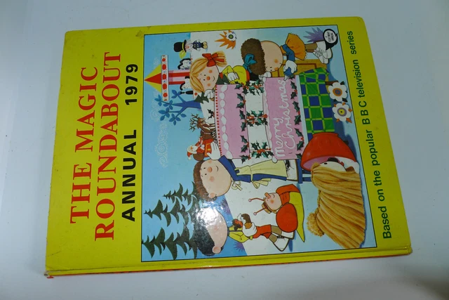 VINTAGE THE MAGIC Roundabout Annual 1979 BBC hardback book £14.99 ...