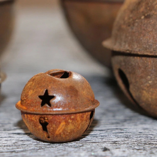 300 Petites Cloches En Fer Doré 6mm - Pour Artisanat, Bijoux, Décoration Noël, Anniversaire - Avec Trou Pour Fil