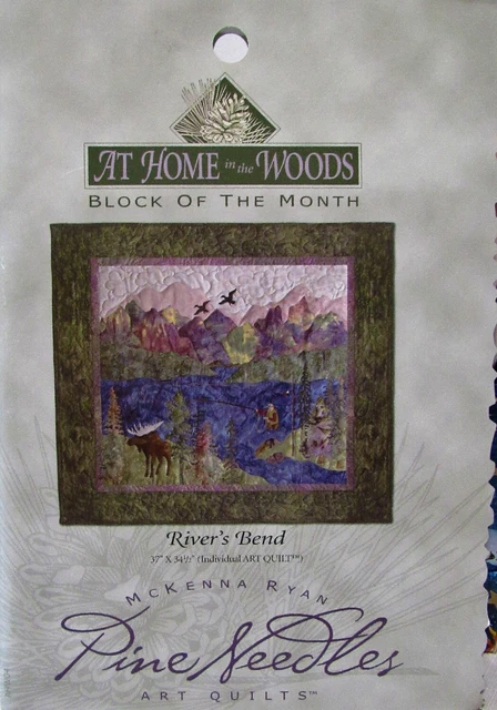 McKenna Ryan At Home in the Woods SIDE BY SIDE No 5 Pine Needles Quilt Pattern