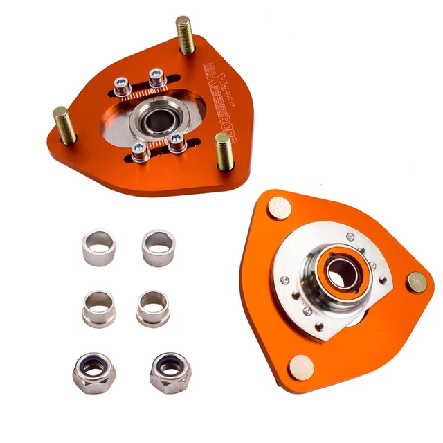 Coppia Cuscinetti Duomo per Nissan S13 S14 S15 180SX 200SX 240SX Camber Plate Giallo