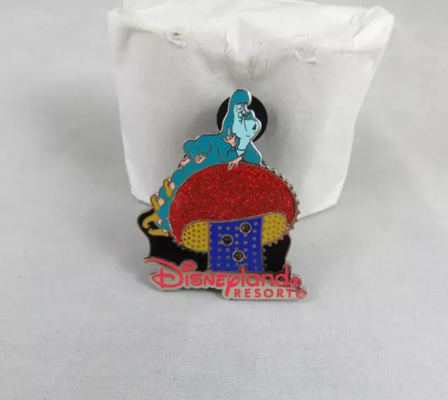 Disney DLR Pin - Caterpillar on Mushroom - Electric Parade - Alice in Wonderland