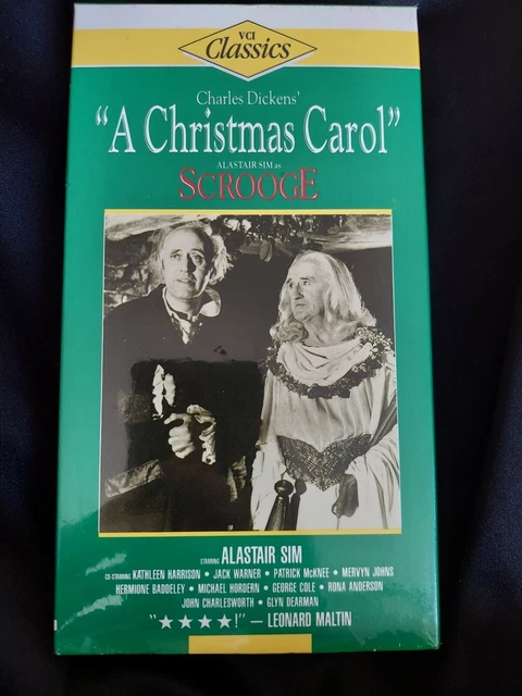 A CHRISTMAS CAROL VHS Classics VHS Sealed $11.99 - PicClick