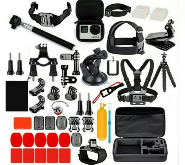 Kit de accesorios para cámara de acción GoPro HERO 77 en 1 para GoPro 9,8, 7, 6, 5, 4. Estuche