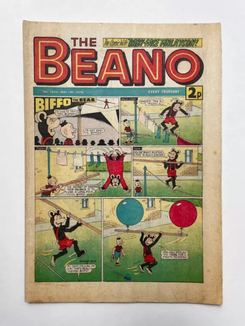 Beano Comic 1660 May 9th 10 11th 12 13th 14 15th 1974,50th Birthday Present/Gift