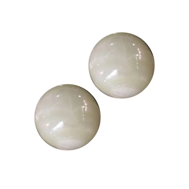 2 pz palla fitness liscia creativa pallamano massaggio cura degli anziani palline solide