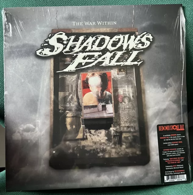 Shadows Fall 'The War Within' RSD 2023 Blue/Grey Swirl 1/2500 Vinyl In UK 🇬🇧