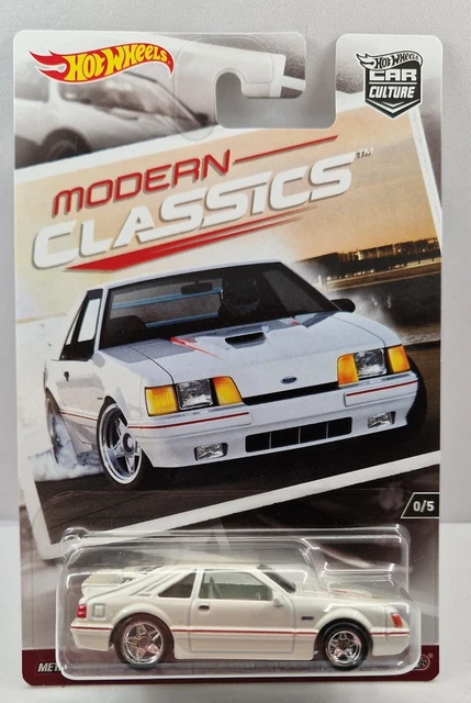 Hot Wheels '84 Mustang SVO Modern Classics Chase 0/5 makellos mit Schutz