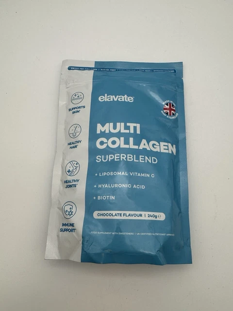 Chocololate Coin Maker ELAVATE MULTI COLLAGEN SuperBlend ,Chocolate Supplement 240g - GENUINE ...