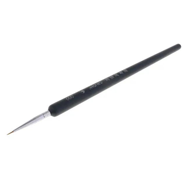 5X Pennelli punta tonda Pennello acrilico per pittura ad acquerello per unghie p 2