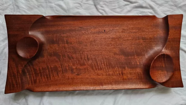 Holly Tornheim Carved Wood Art Tray
