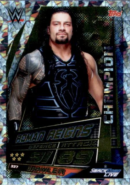 Karte 337 - Roman Reigns - Champions - WWE Slam Attax Universe