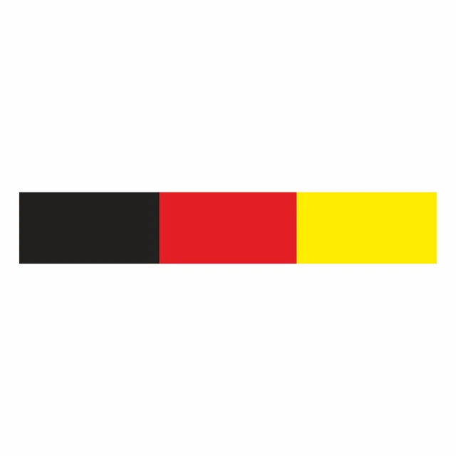 DEUTSCHLAND-POLEN Deutsch-Polieren Wehende Flagge 75mm Auto