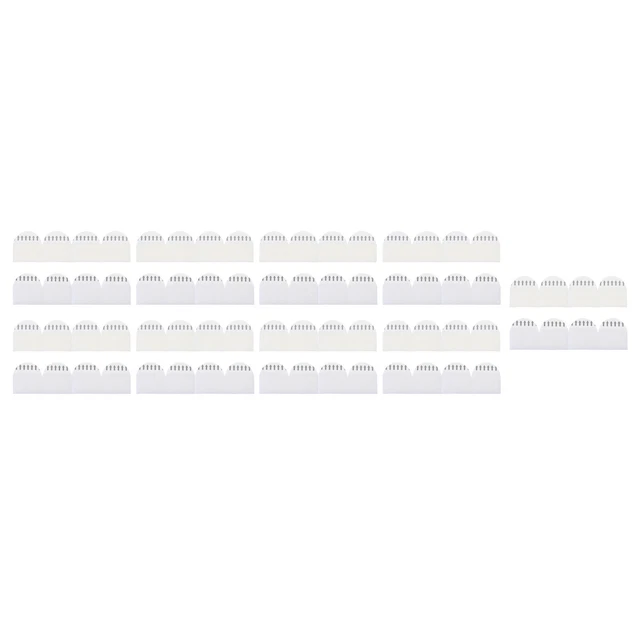 Picture Hanging Strip, 24 Pairs Hanging Strip Removable Mounting Tape, White