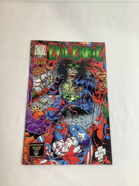 Evil Ernie vs. the Super Heroes #1 (Aug 1995, Chaos! Comics)