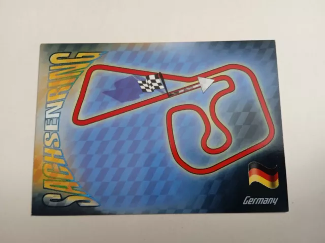 CARD PANINI MOTO GP 2002/2003 CIRCUITS SACHSENRING n 155