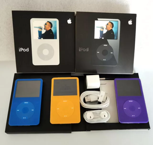 NEW Apple iPod Video/Classic 5.5 Gen Enhanced 256GB-1TB Flash Mod & Big Battery