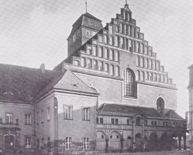 Sagan/ Zagan- Die katholische Pfarrkirche (Schlesien) 1934