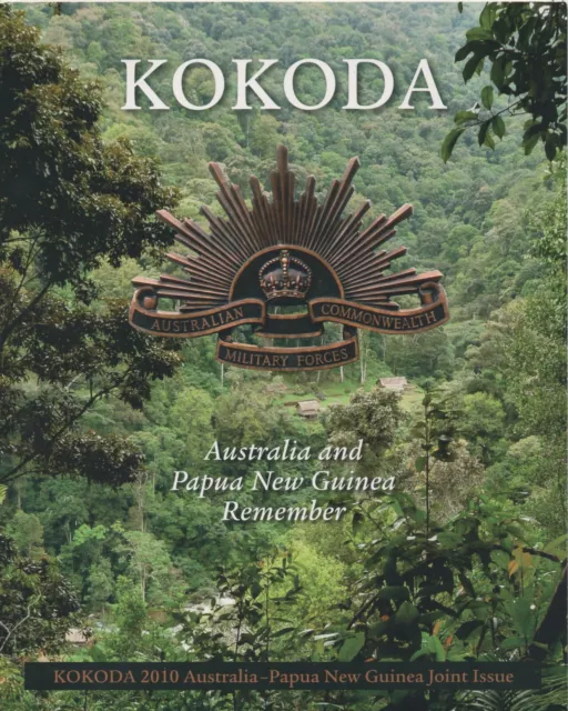 Australia 2010 Kokoda Post Office Pack Joint Issue with Papua New Guinea