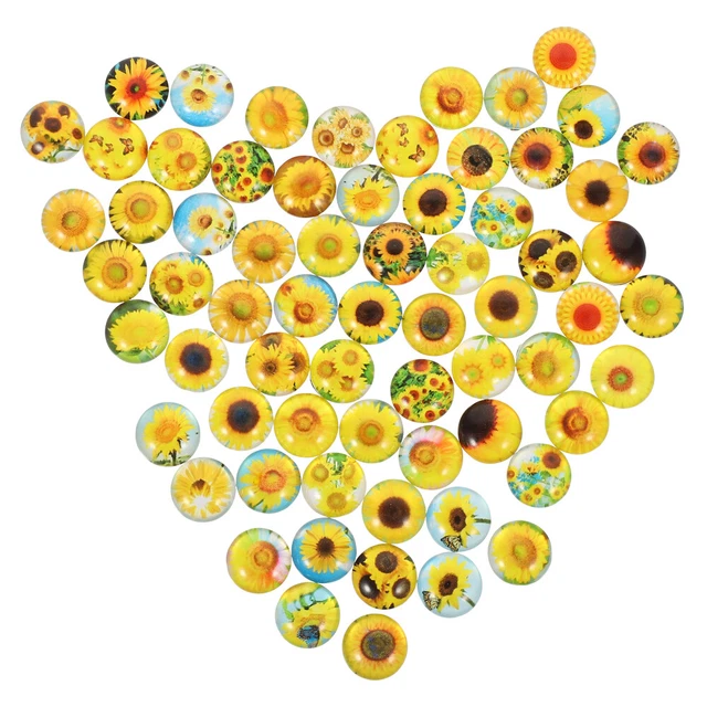 Flatback Glas Gemischte Cabochons Fliesen Dome Mosaik Fliesen 2