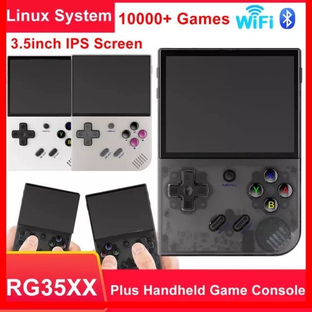 ANBERNIC RG35XX H Retro Handheld Game Console 3.5Inch IPS Screen  HDMI-compatible TV Output Linux System 64G 5500+ Game Gifts