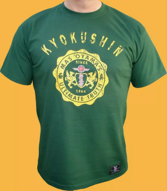 Kyokushin Karate T-Shirt, Kyokushinkai, Oyama,Budo,