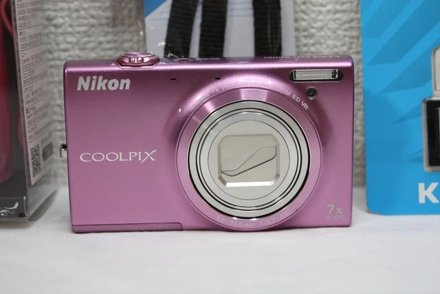 Nikon COOLPIX S6100 ピンク 7倍光学ズーム Amazon | NikonデジタルカメラCOOLPIX S6100 グロスピンク