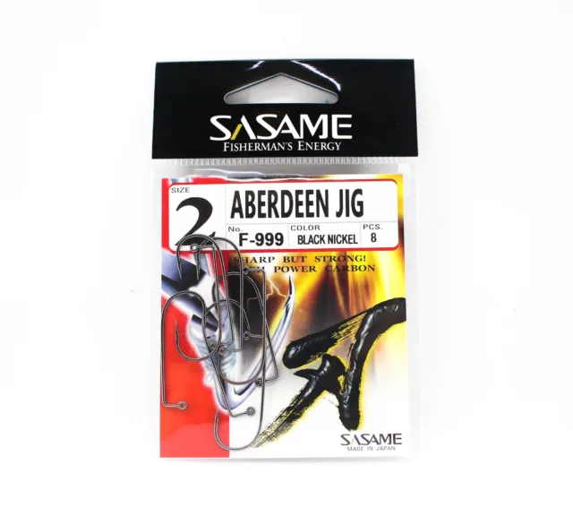SASAME F-999 ABERDEEN Jig Hook Size 2 (7325) £5.04 - PicClick UK