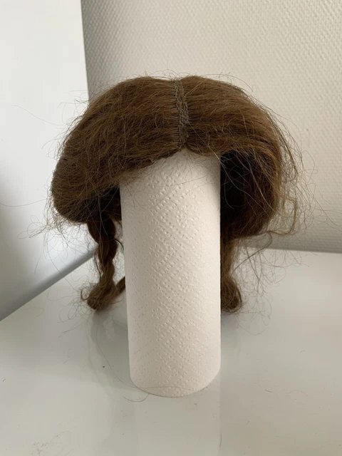 Belle Perruque Naturelle Pour Poupee Ancienne Jumeau, Bru, Steiner, Sfbj, T.14