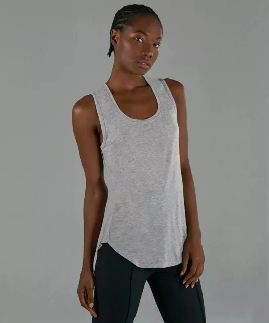 NWT $75 ATM anthony thomas melillo Modal Sweetheart Tank - Heather Grey M