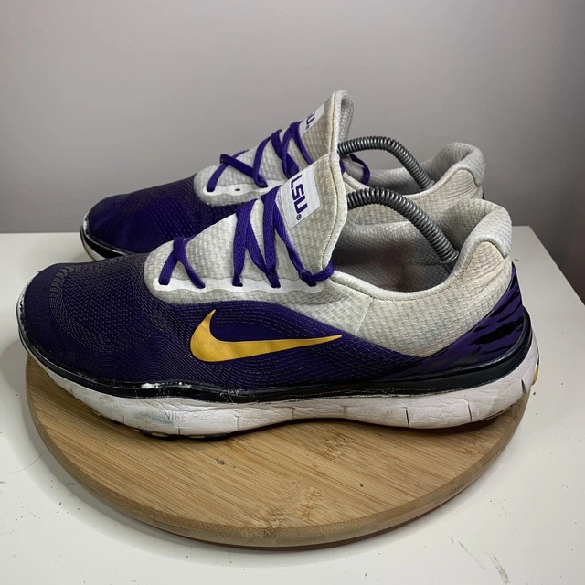 Nike LSU Tigers Free Trainer V7 Week Zero Mens Size 13 Shoes AA0881-500