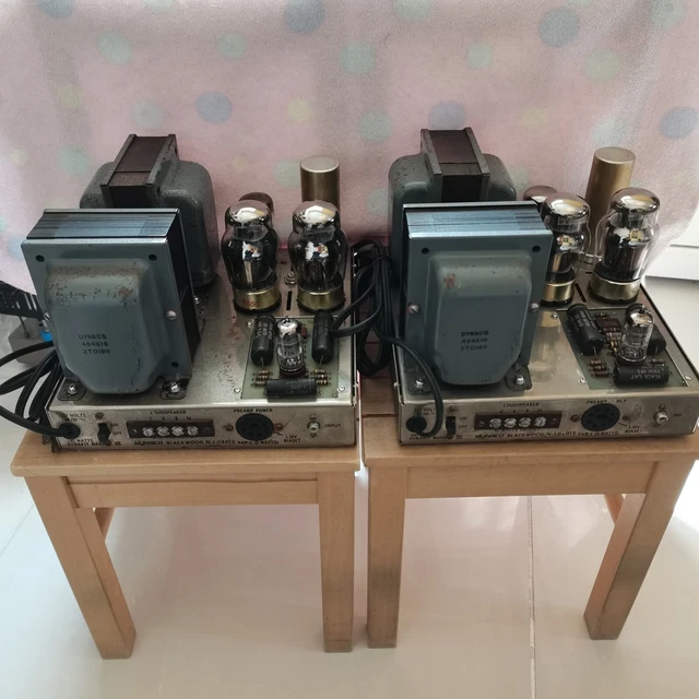 DYNACO MARK III Mono Block Tube amplifier 6550 6AN8A GZ34 maintained