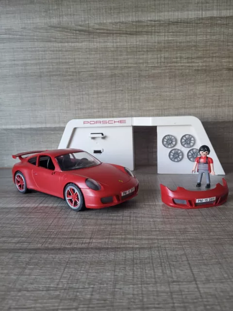 Playmobil 3911 Porsche 911 Carrera Auto Werkstatt