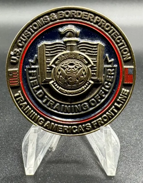 U.S. Customs & Border Protection CBP JFK Training Branch Officer Challenge Coin