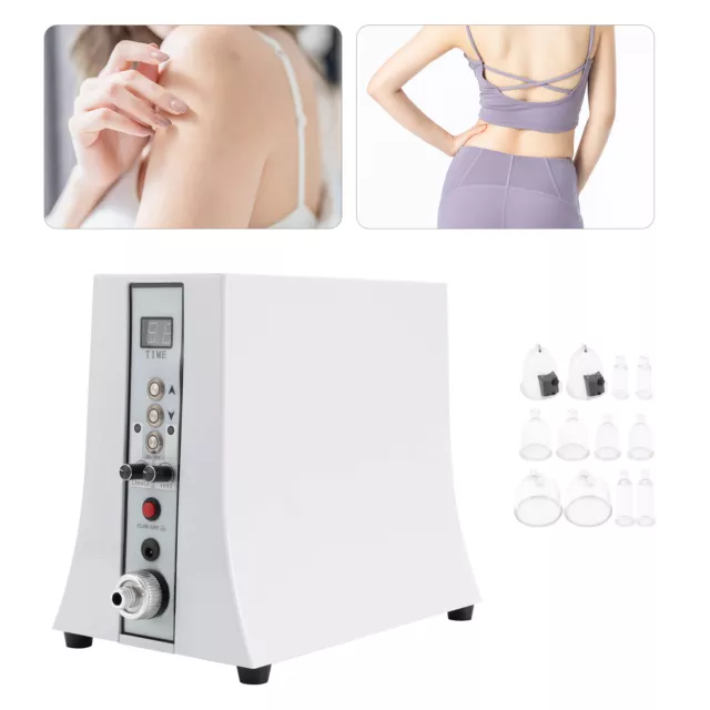 32 tazas de terapia de vacío agrandamiento de senos elevación de glúteos máquina de masaje corporal belleza