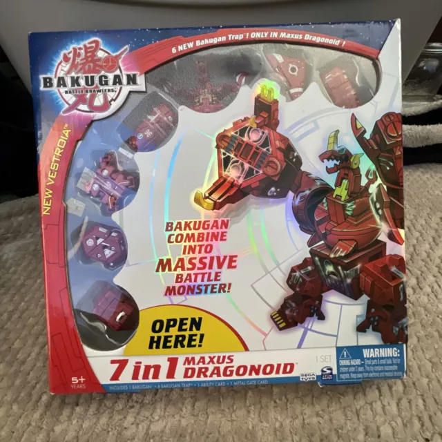 Bakugan 7 in 1 Maxus Dragonoid Unopened Box Bakugan 7 in 1 Maxus Dragonoid Unopened Box