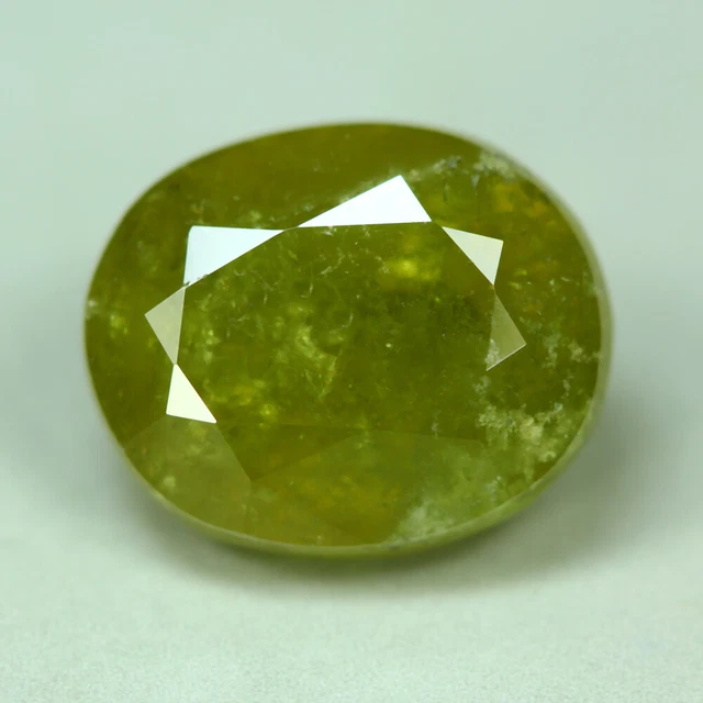 4.88 Cts_Loose Gemstone_100 % Natural Unheated Grossular Green Garnet