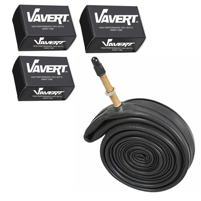 3x Vavert Road Racing Hybrid Bike Presta Innenrohre - 700 x 18-25c (3er-Pack)