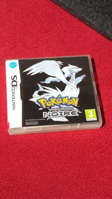 Boite Vide + Notice (PAS DE JEU) Pokemon Version Noire - Nintendo DS - VF