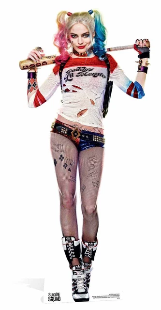 Tableau Toile Harley Quinn Suicide Squad - Impression Giclée Sur Coton